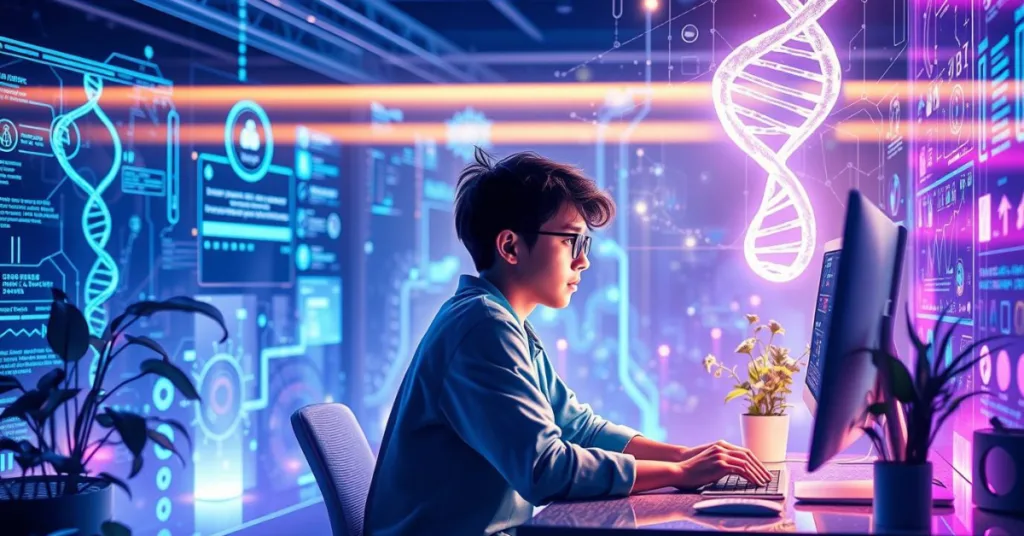 can a biology student do artificial intelligence